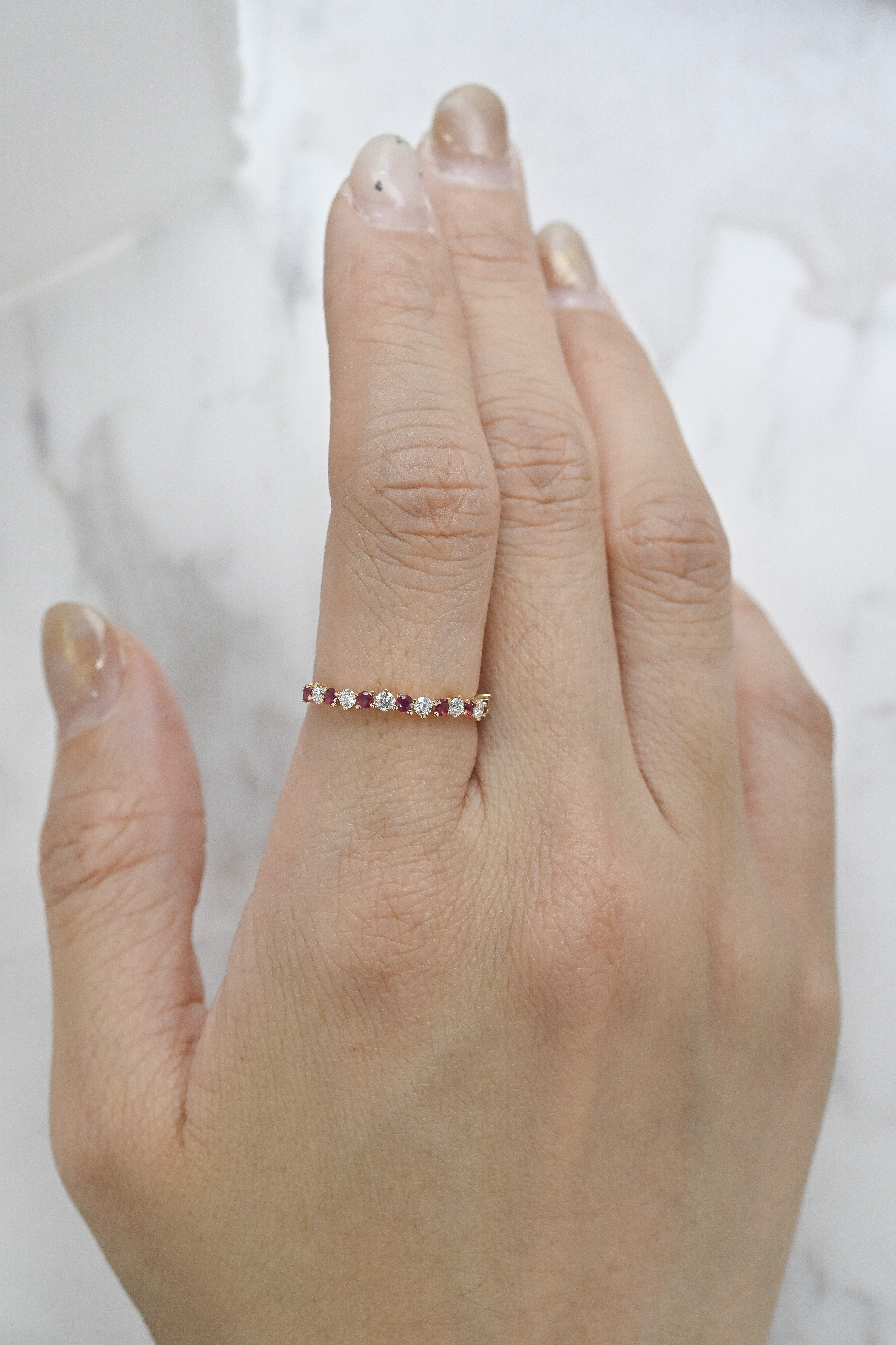 18K Baile Ruby Diamond Ring