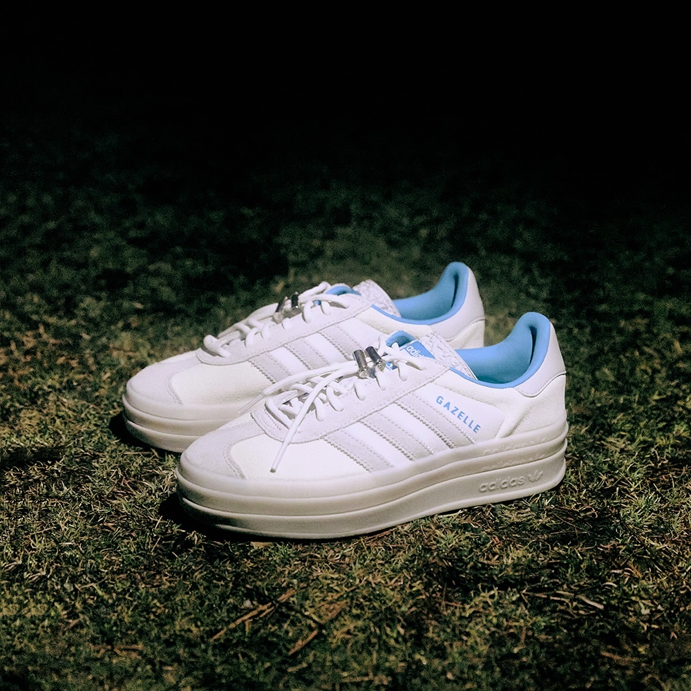 ADIDAS X ORDINARY PEOPLE GAZELLE BOLD 銀灰 蒂芬妮綠 厚底 日本限定 聯名  休閒鞋 女鞋 IH9992