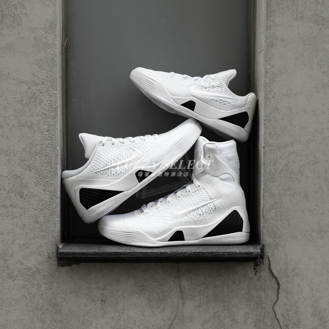 【逢甲 FUZZY】Nike Kobe 9 純白 曼巴 籃球鞋 低筒 FZ7334-100 高筒 FZ7335-100