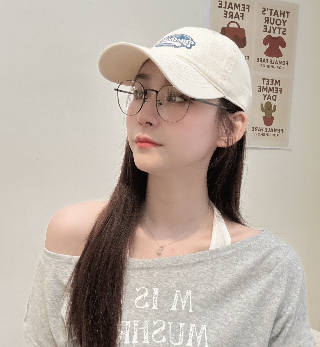 B0848韓國金屬圓框眼鏡/超輕