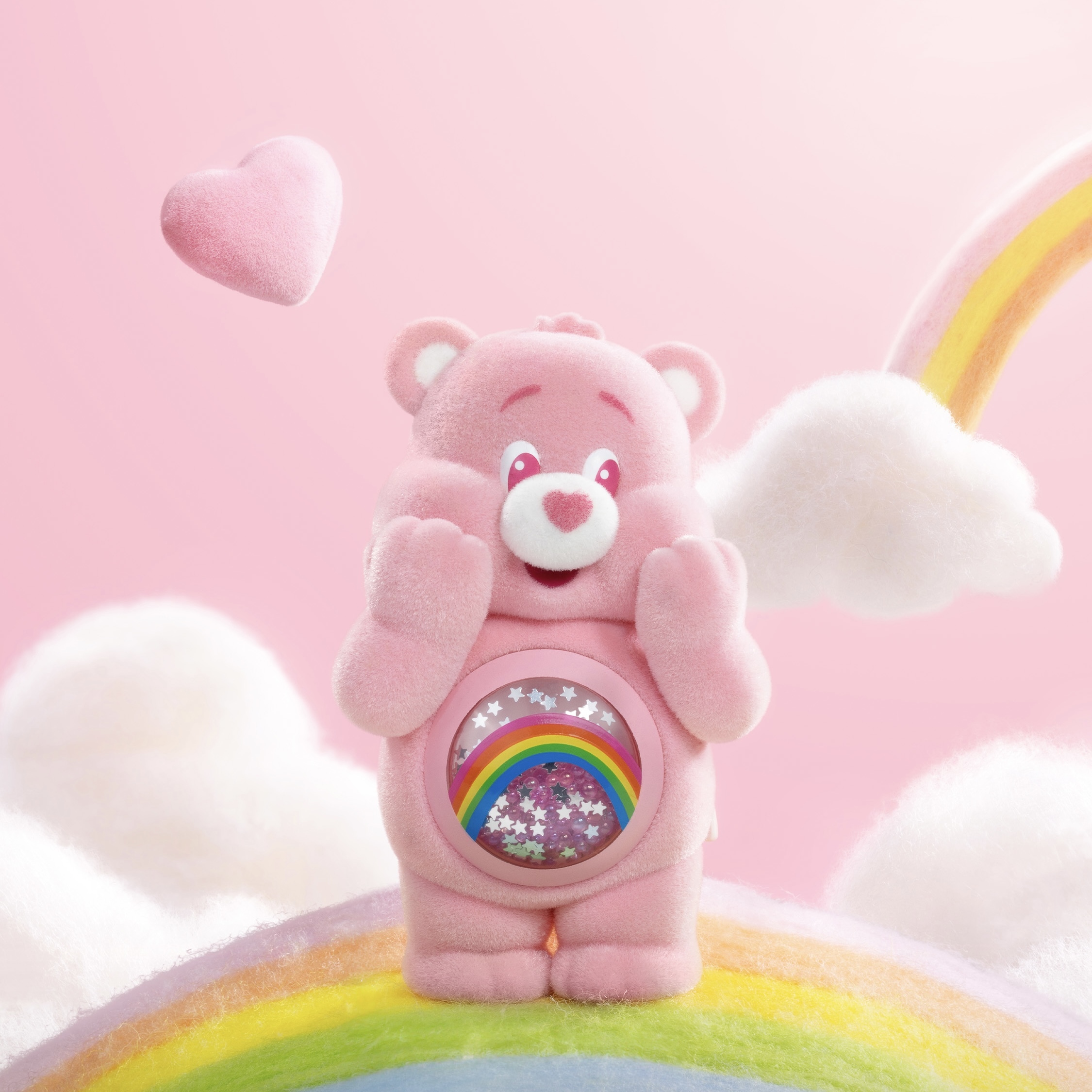 CARE BEARS 愛心小熊 彩虹熊 繽紛擁抱系列 植絨 公仔 盲盒 / 預購