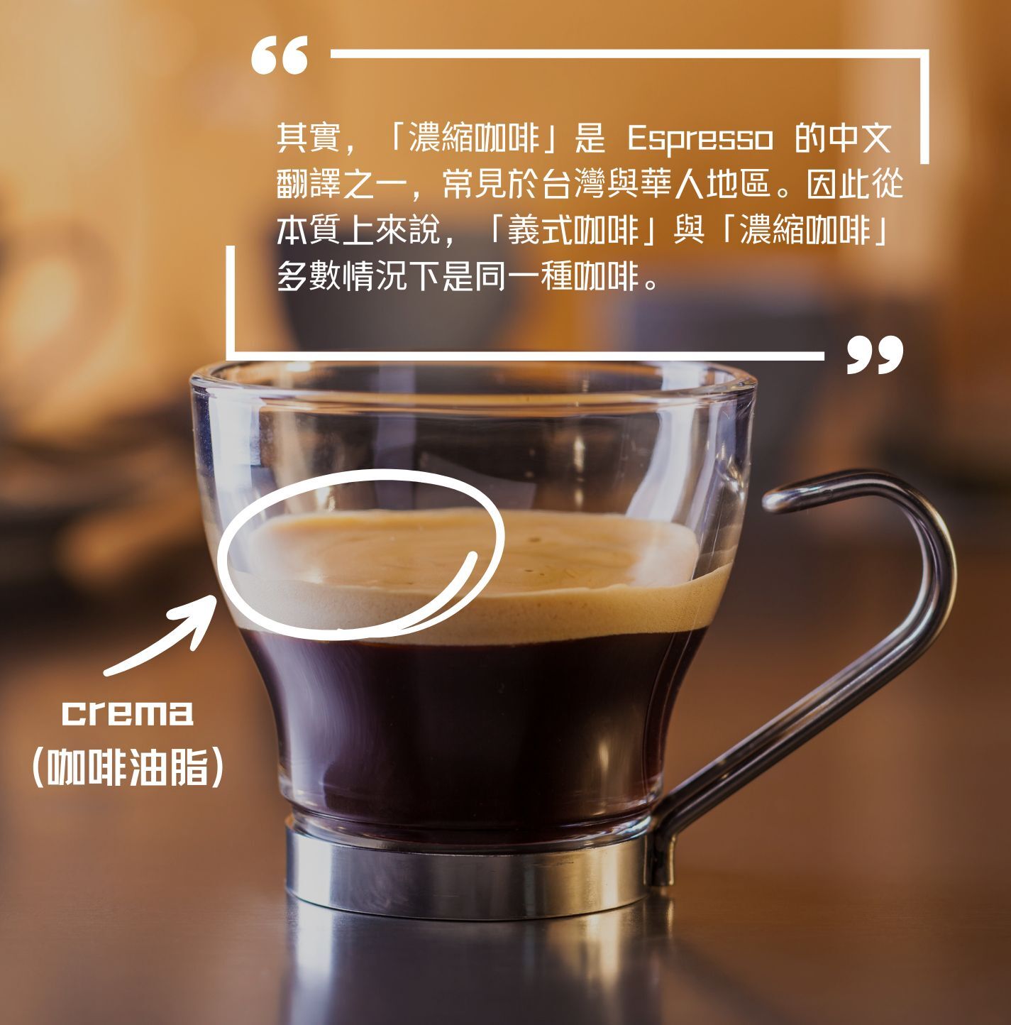 義式咖啡 濃縮咖啡 Espresso 義式和濃縮一樣嗎 濃縮咖啡與義式咖啡 Ristretto Lungo 精品咖啡 咖啡知識 咖啡常識