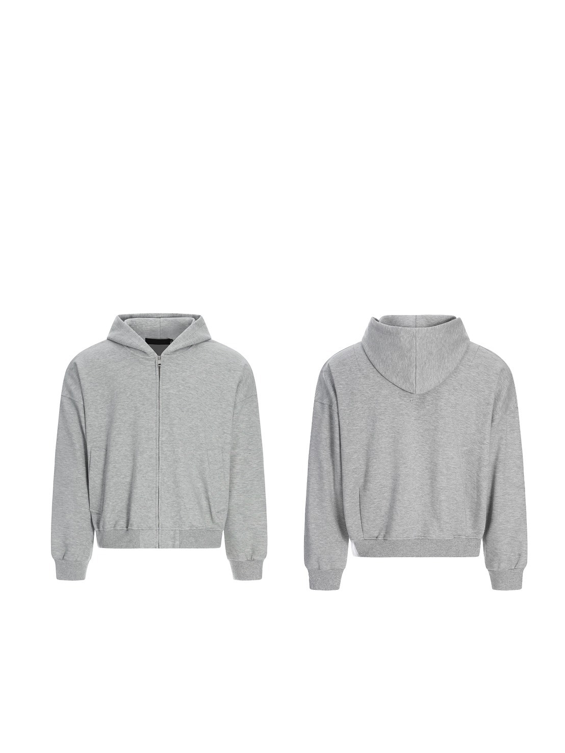 FU 美式 重磅 大空棉 BOXY 寬短版 #連帽外套