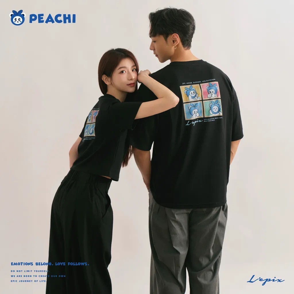 L’EPIX Peachi Stamp Bear Tee 郵票小熊短袖