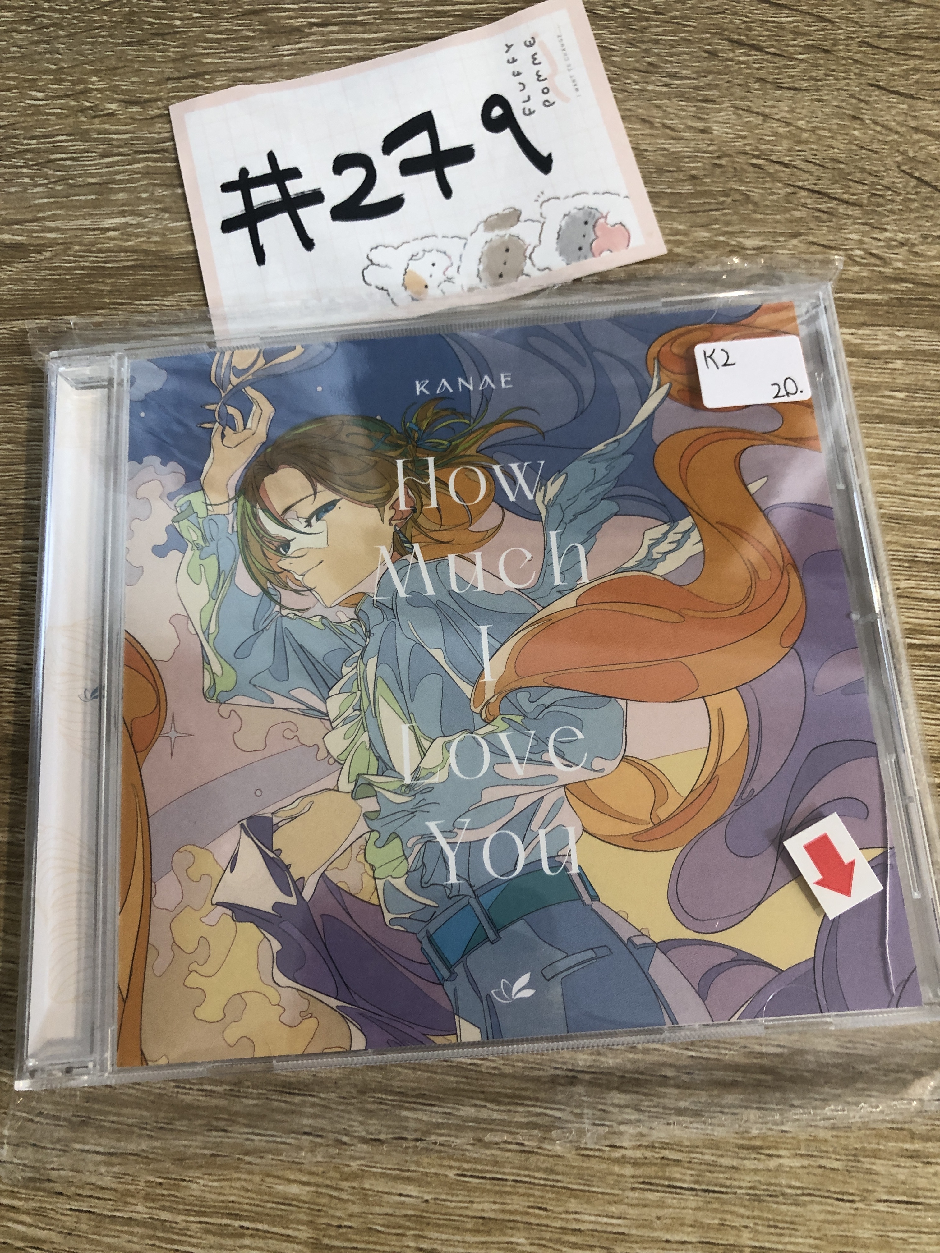 彩虹社  叶 K2 CD 瑕#279