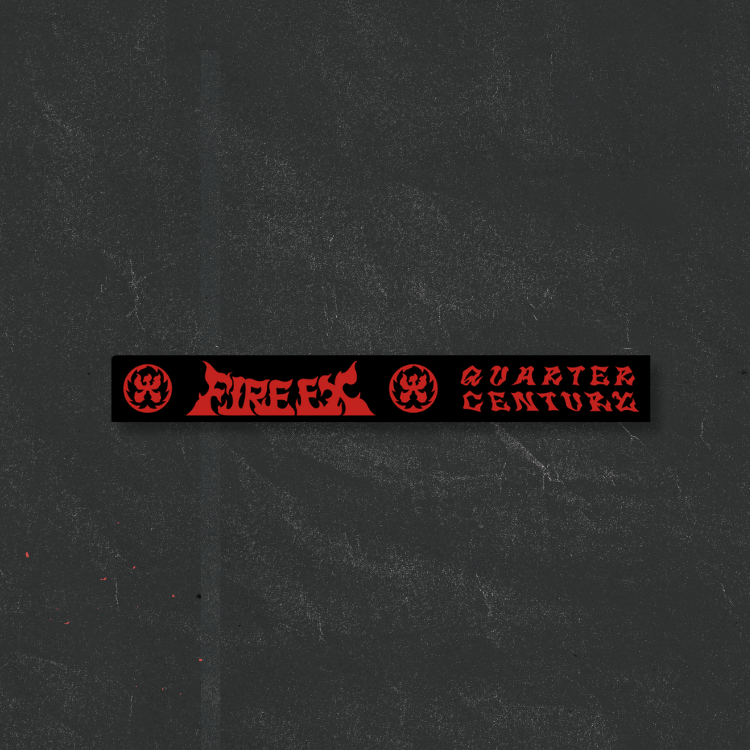 【滅火器 Fire EX.】25大作戰 矽膠手環