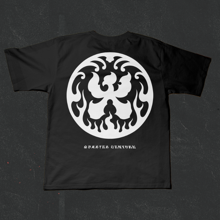 【滅火器 Fire EX.】Quarter Century Tee（黑）