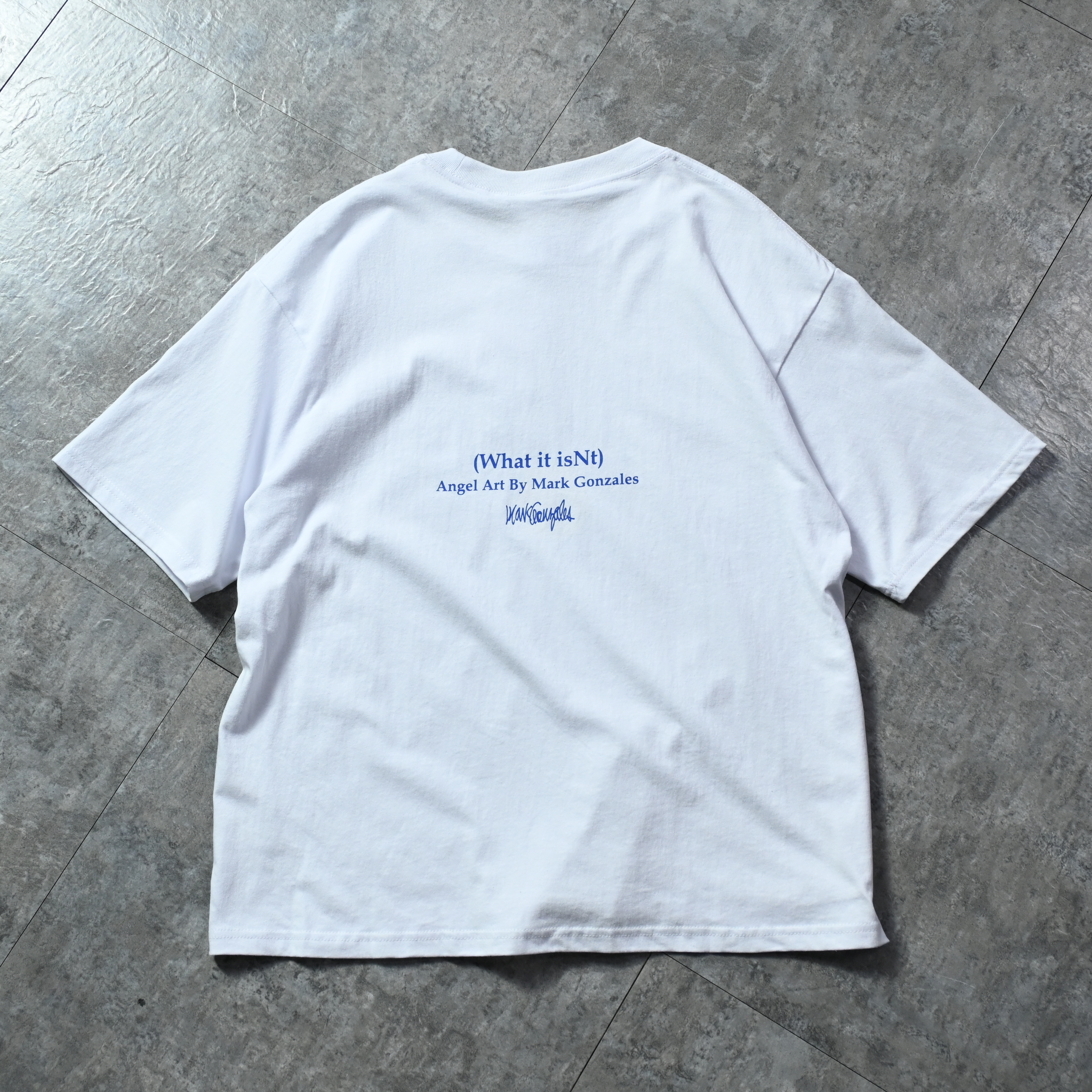 (What it isNt) ART BY MARK GONZALES Washed Flower Logo Tee