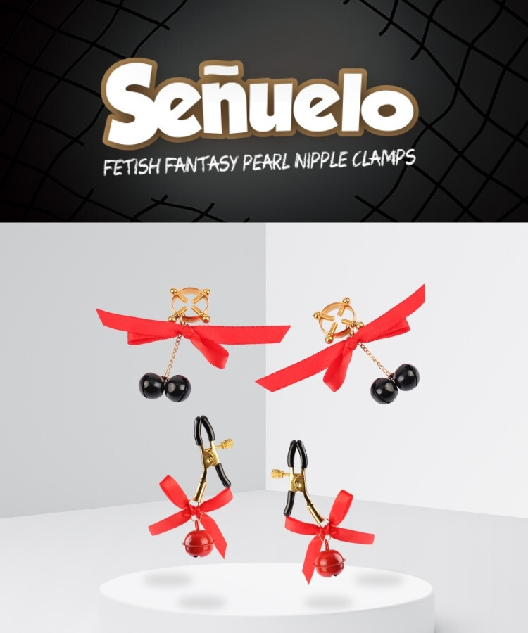 Senuelo 雙響迴聲鈴鐺乳夾組 sm乳夾