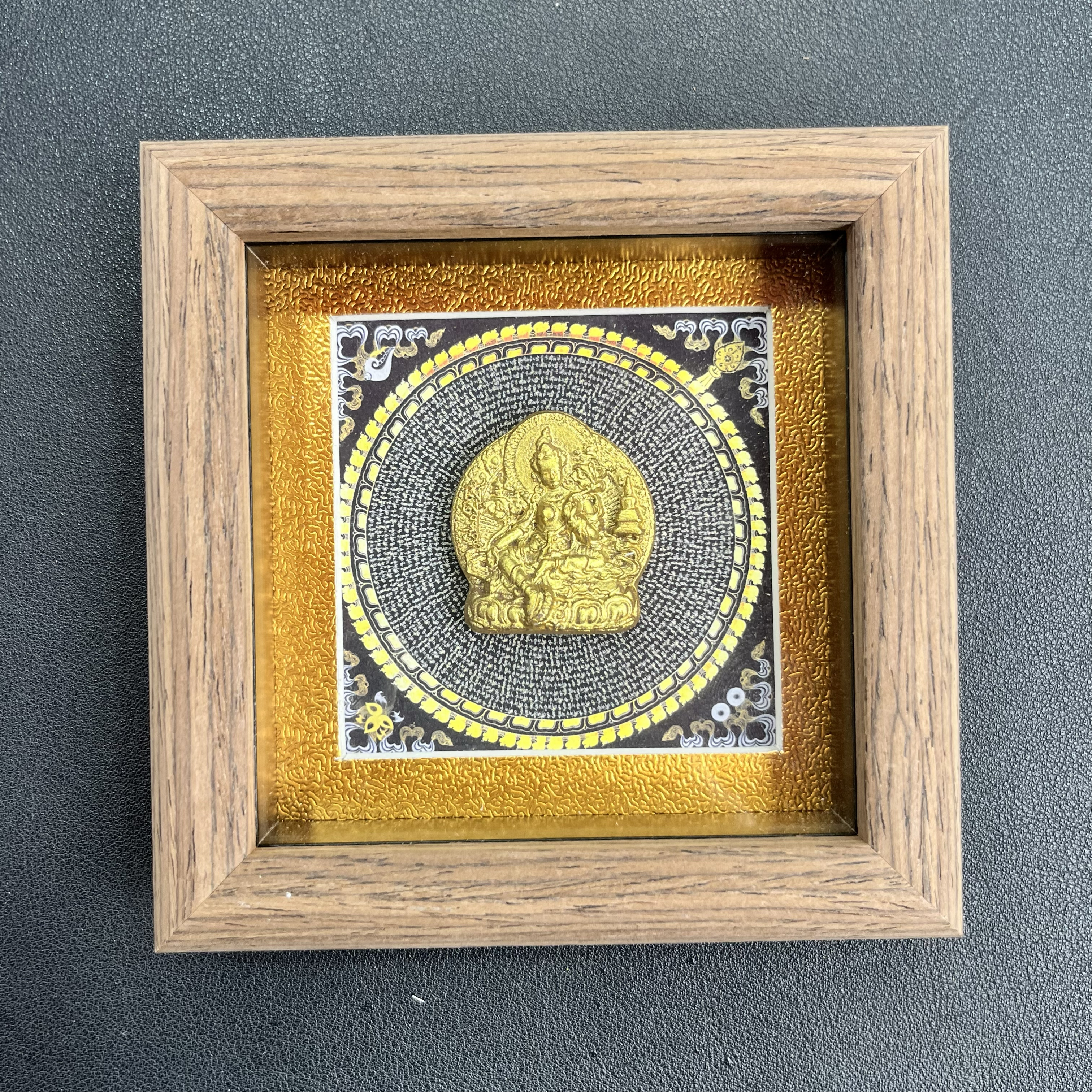 MNS43-特價專場-西藏佛牌-綠度母擺件 (A43)