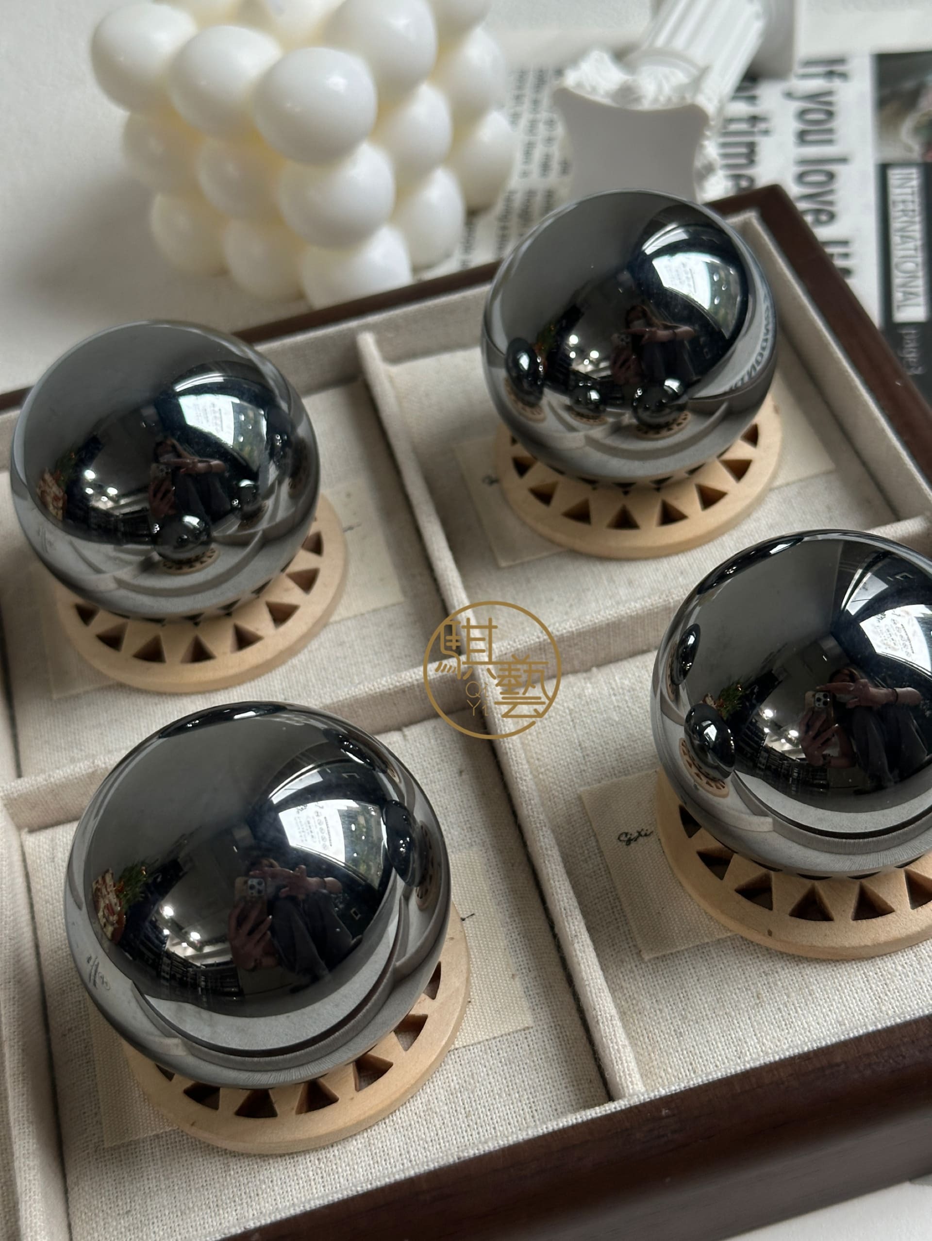 鈦赫茲能量球｜增強氣場與身體循環的能量導體 活化細胞 抗疲勞 增強磁場