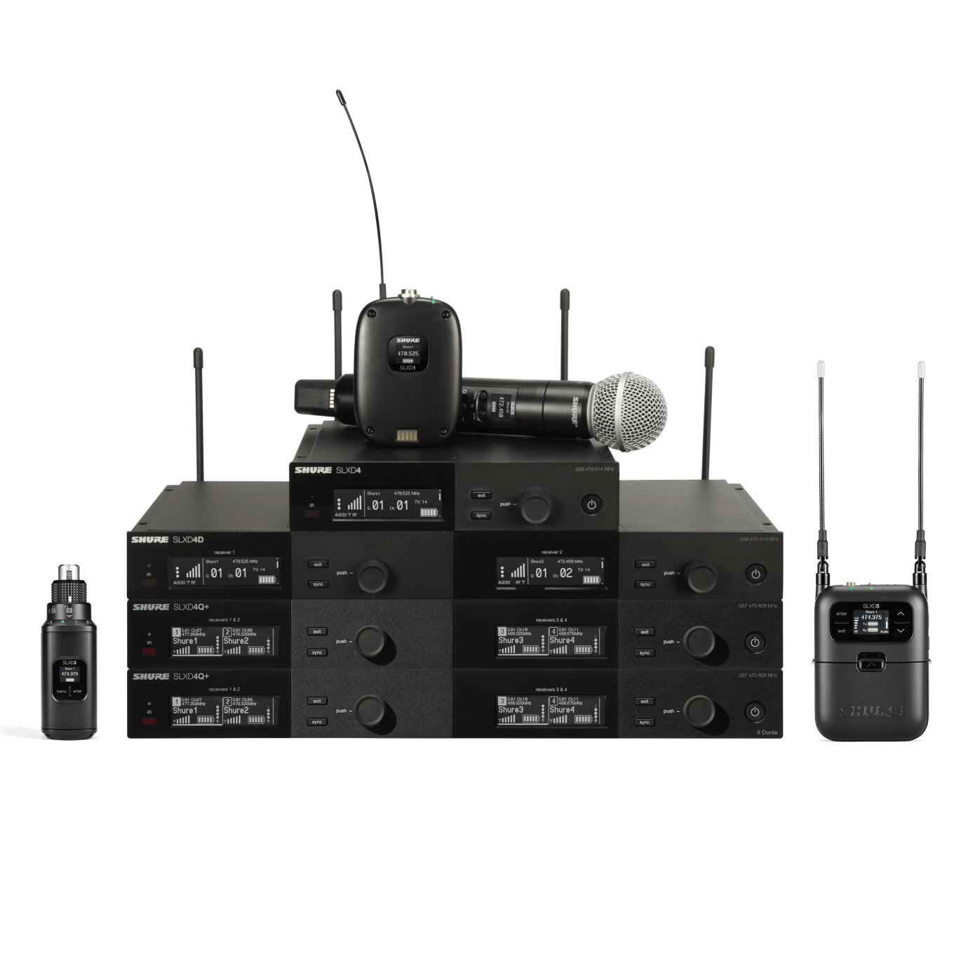 Shure SLX-D Wireless Microphone System
