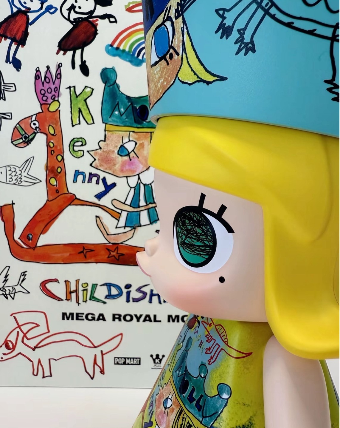 泡泡瑪特 POP MART ROYAL MOLLY 400% 潮流公仔 可愛時尚擺件 收藏玩具 潮玩裝飾禮物 桌上擺飾 擺拍打卡必備