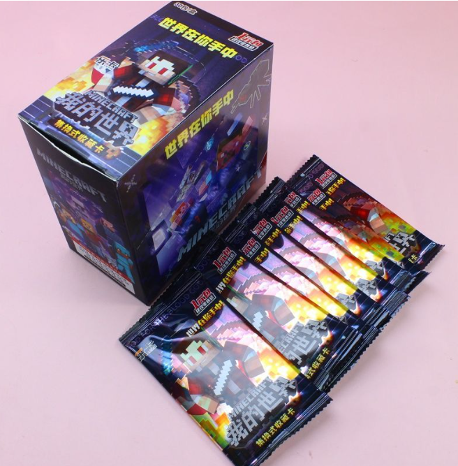 我的世界 收藏卡 一包3张