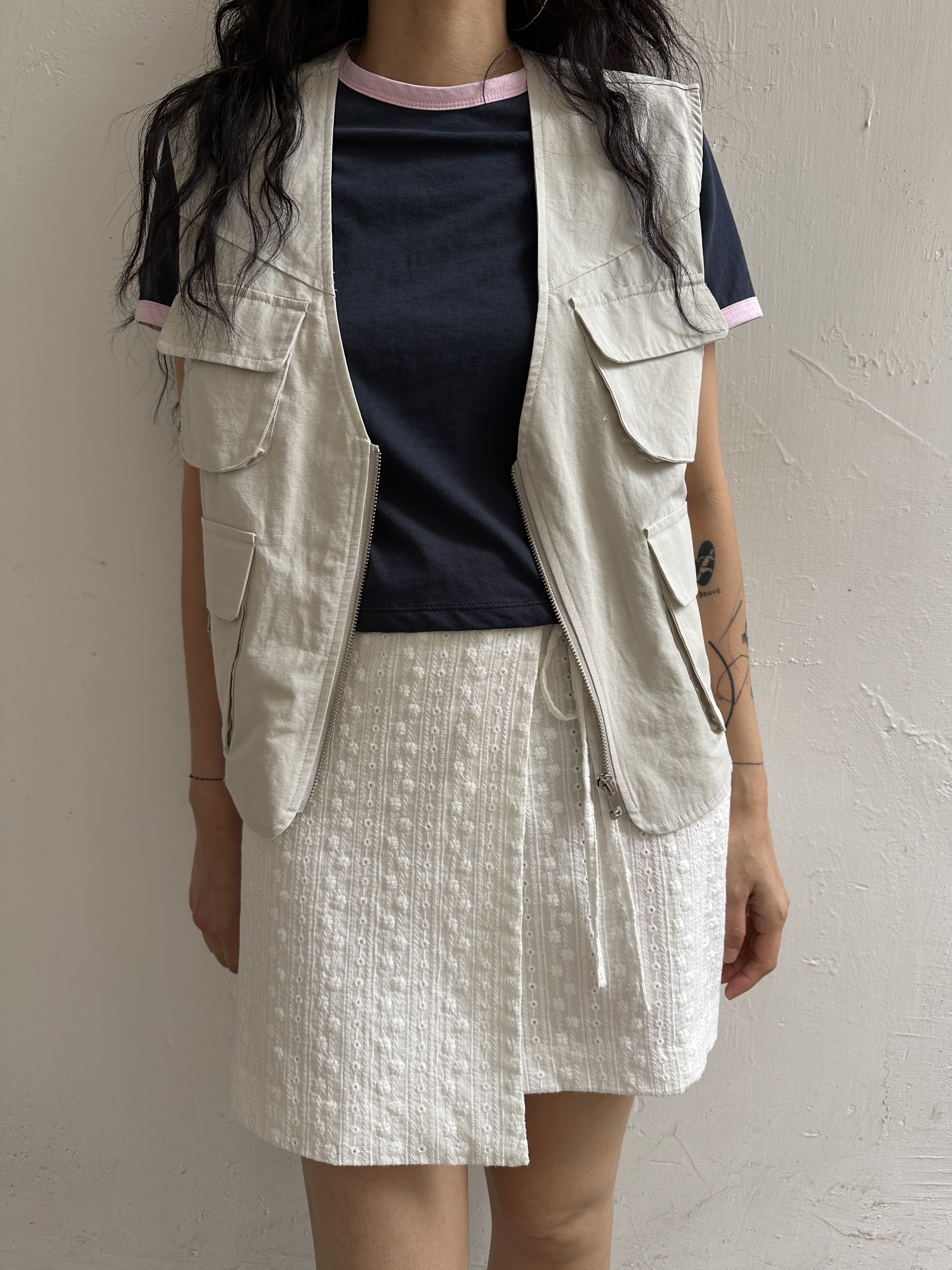 PDD SUMMER ARCHIVE HOLIDAY LACE Skirt