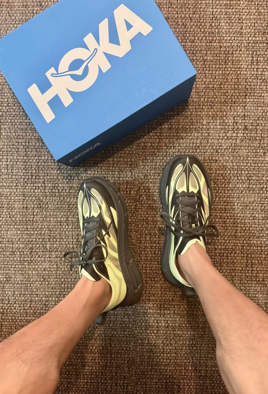 HOKA Mafate Speed 4 Lite 黑綠配色 男女款 輕量防滑 越野跑鞋 低幫慢跑鞋 緩震耐磨 路跑鞋 登山鞋 潮流運動鞋 情侶鞋