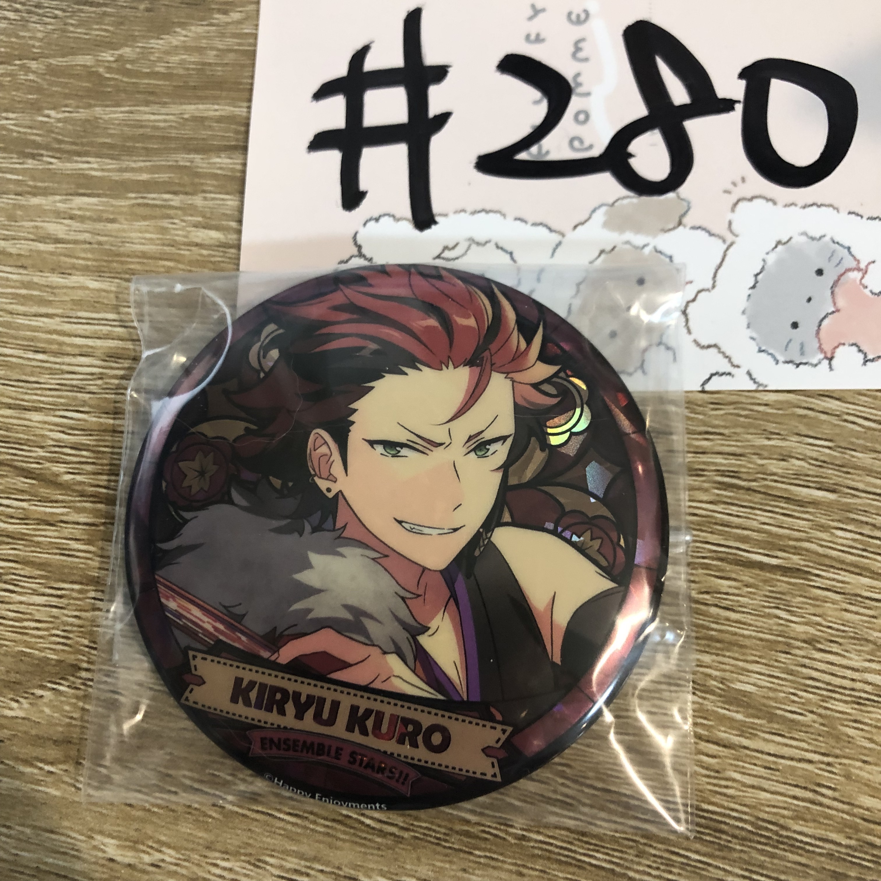 ES 紅郎 襟章#280