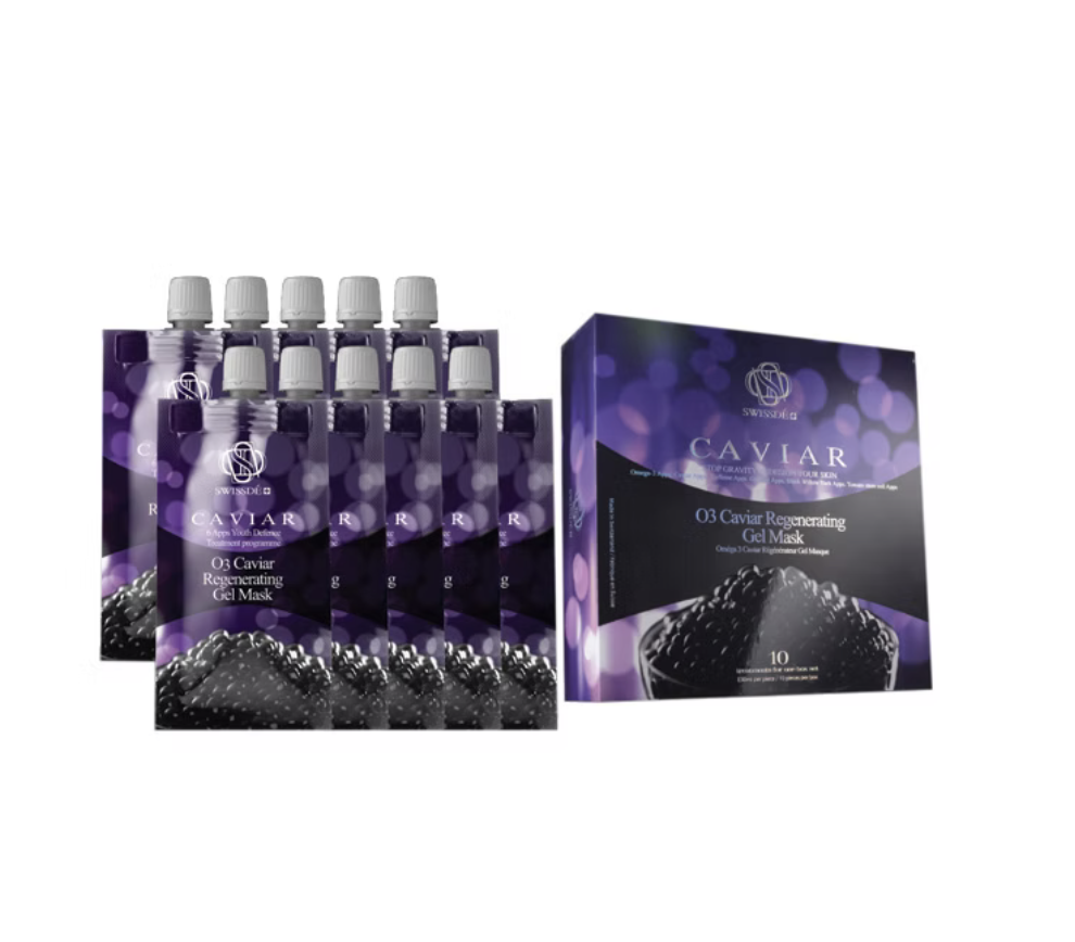 SWISSDE O3鱘魚抗紋凝滑水柔凝膠膜E30ml (1盒10包)