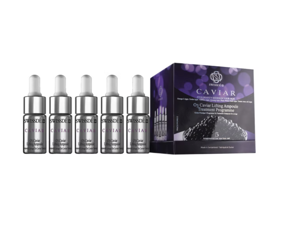SWISSDE O3鱘魚瞬間逆轉青春精華療程