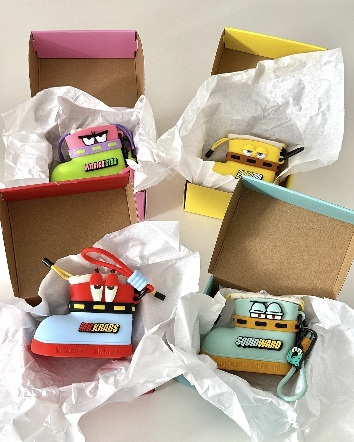 正版授權 海綿寶寶 新款雨鞋包