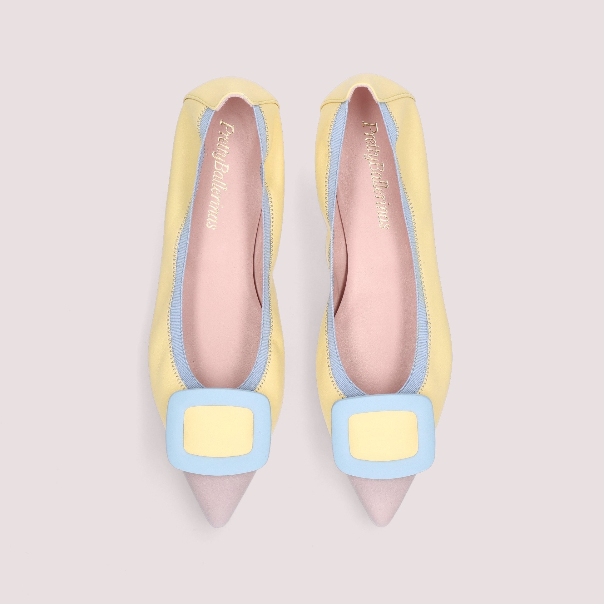 1PB0610-304 (Defect) PRETTY BALLERINAS Coton Ananas Yellow #51074_A (S-K11-E)