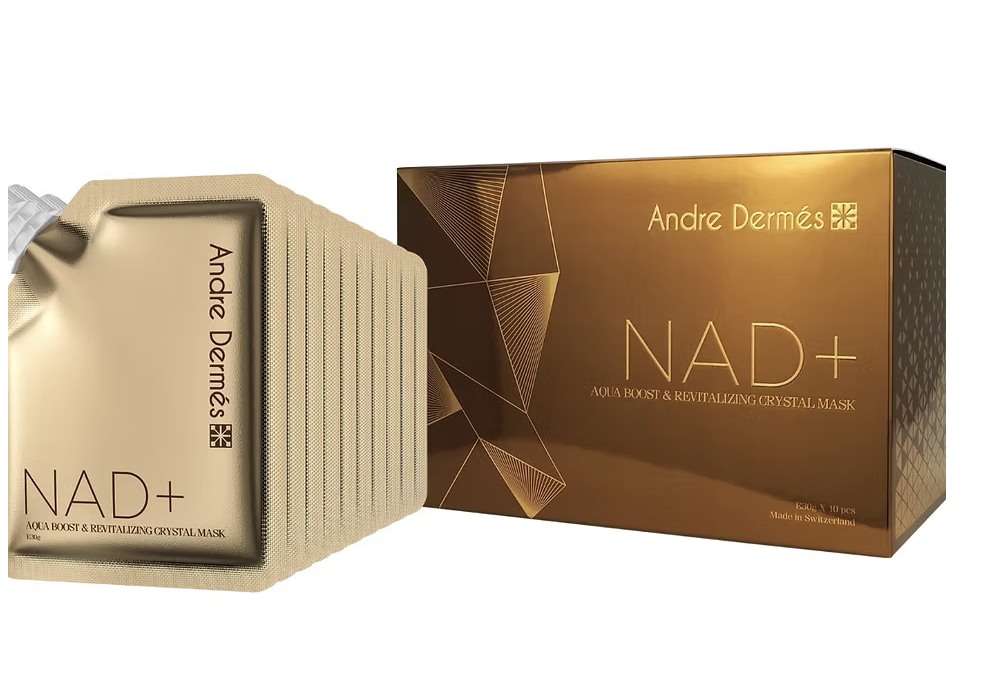 ANDRE DERMES NAD+黑金版全效逆齡光感肌面膜