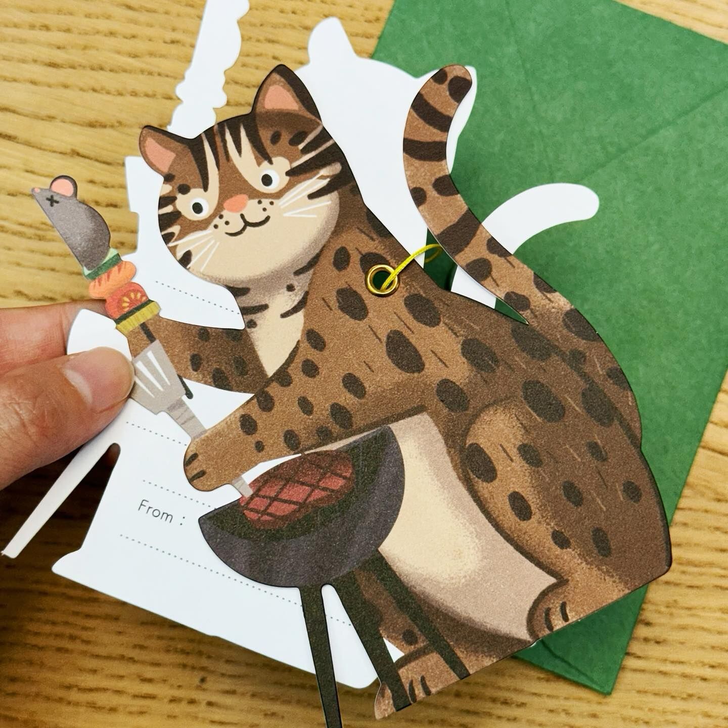 台灣保育動物 萬用卡 吊飾小卡 ｜ 銀海設計 SilverSea Design Studio