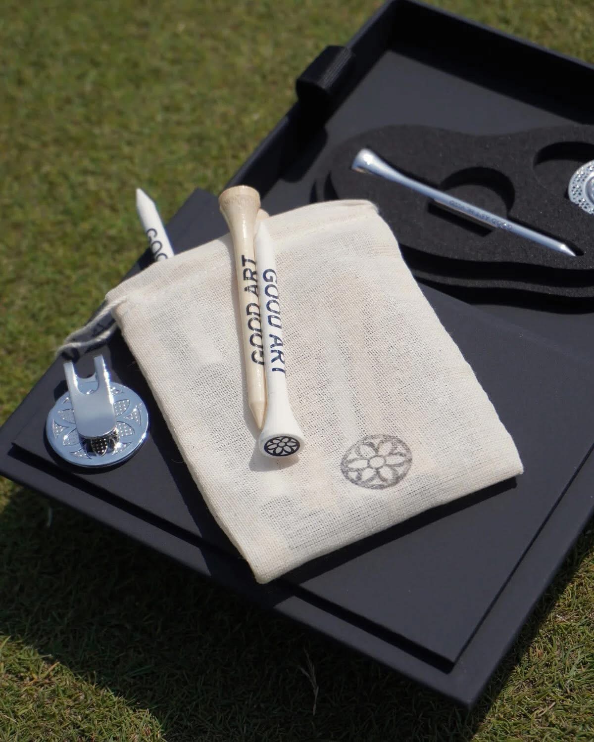 Golf Tee & Maker Set