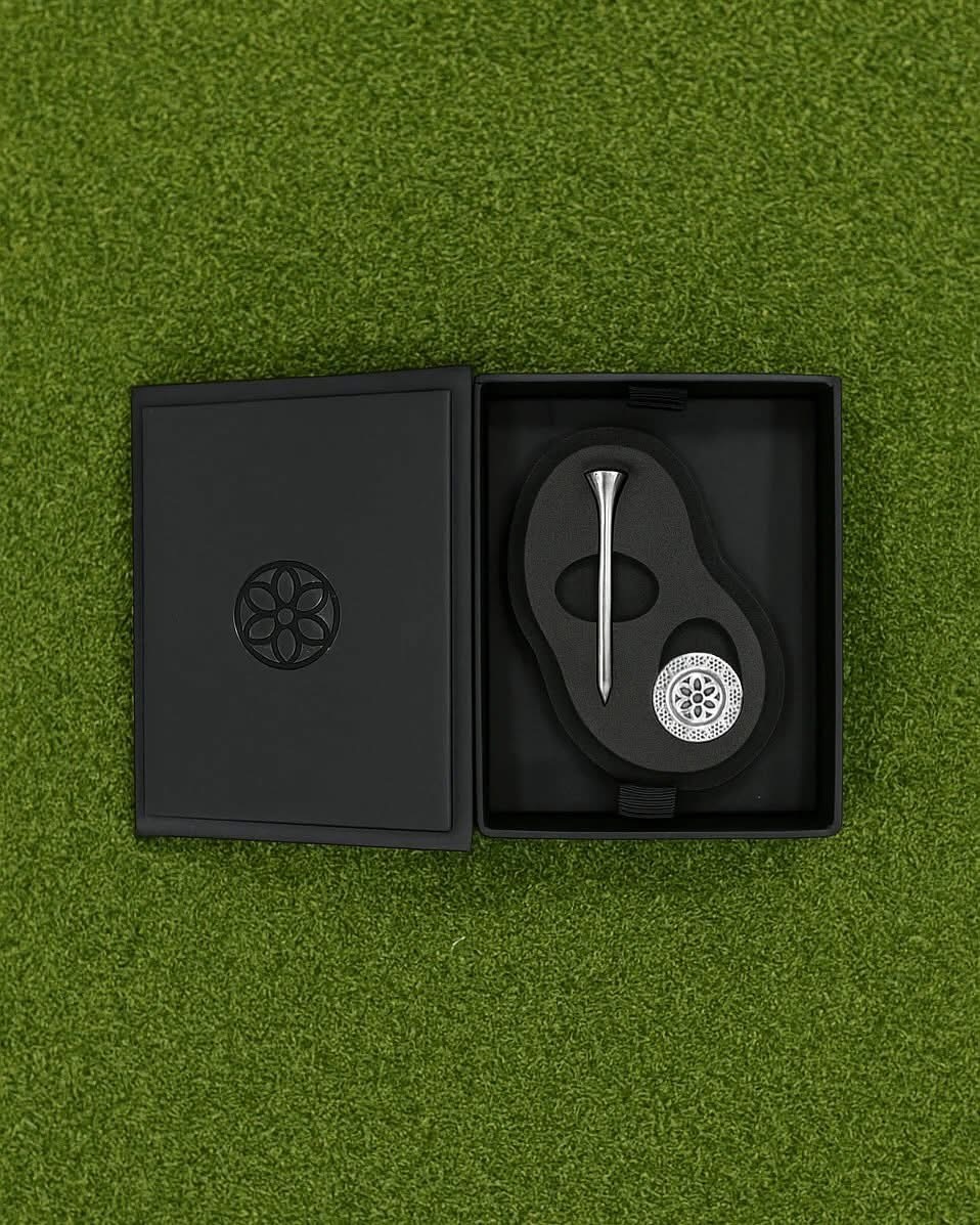 Golf Tee & Maker Set