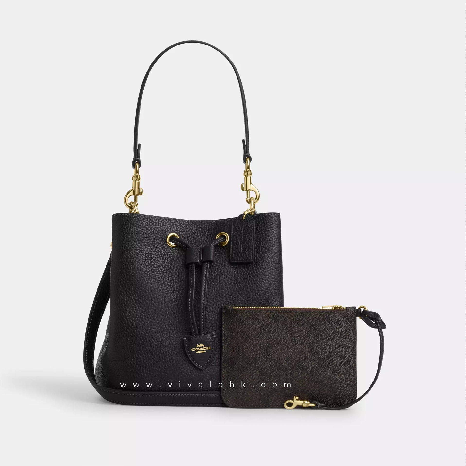 Coach - Rowan 水桶袋 (荔枝皮) (CBH06)