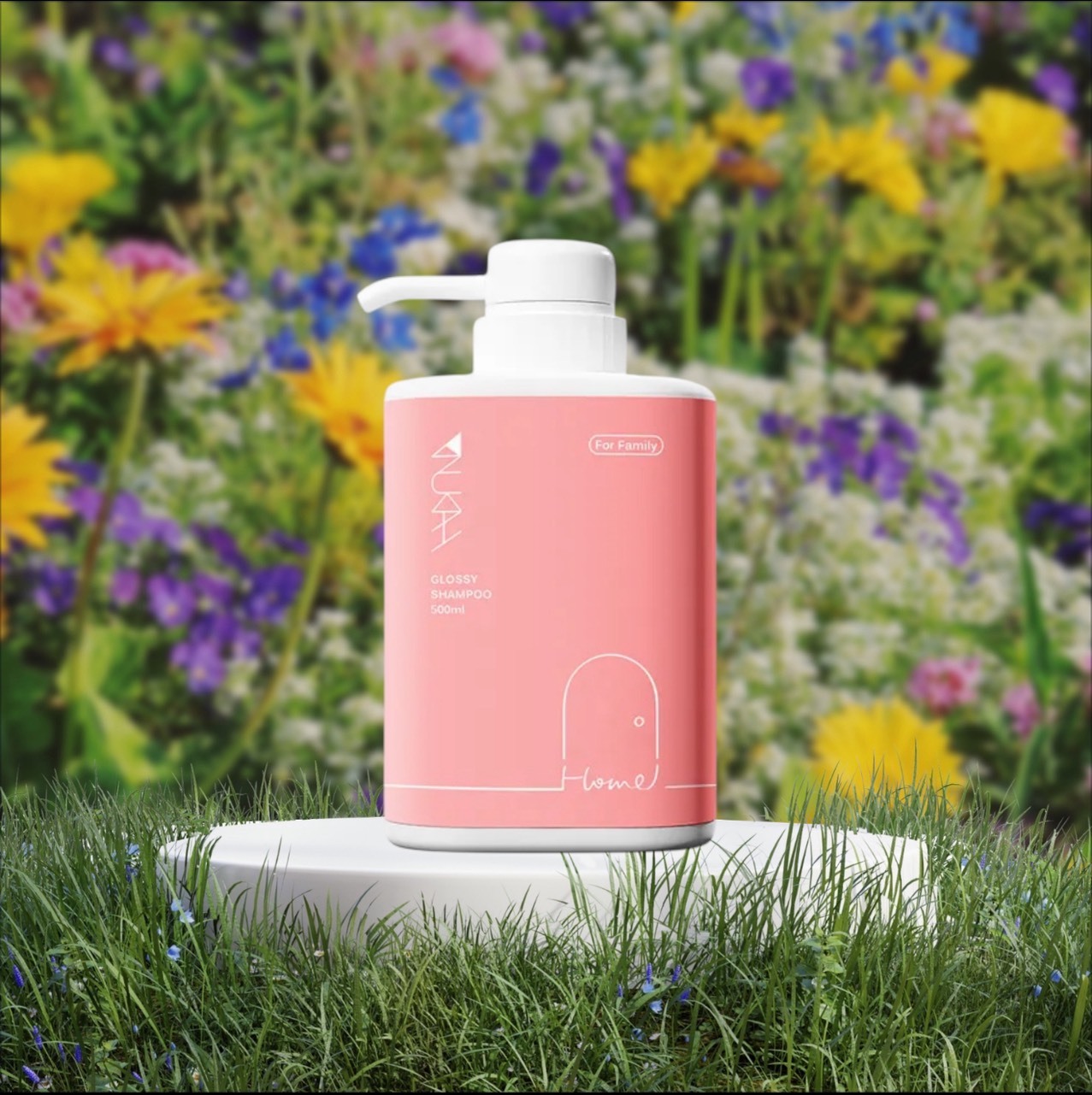 家．花癒柔順洗髮精 500ml