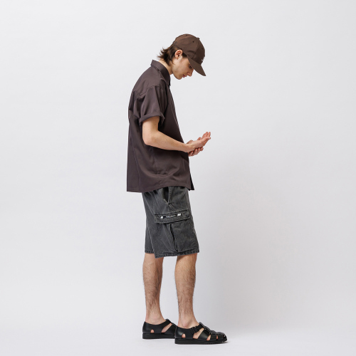 パンツ wtaps 24ss mils 2301 shorts denim black Wtaps