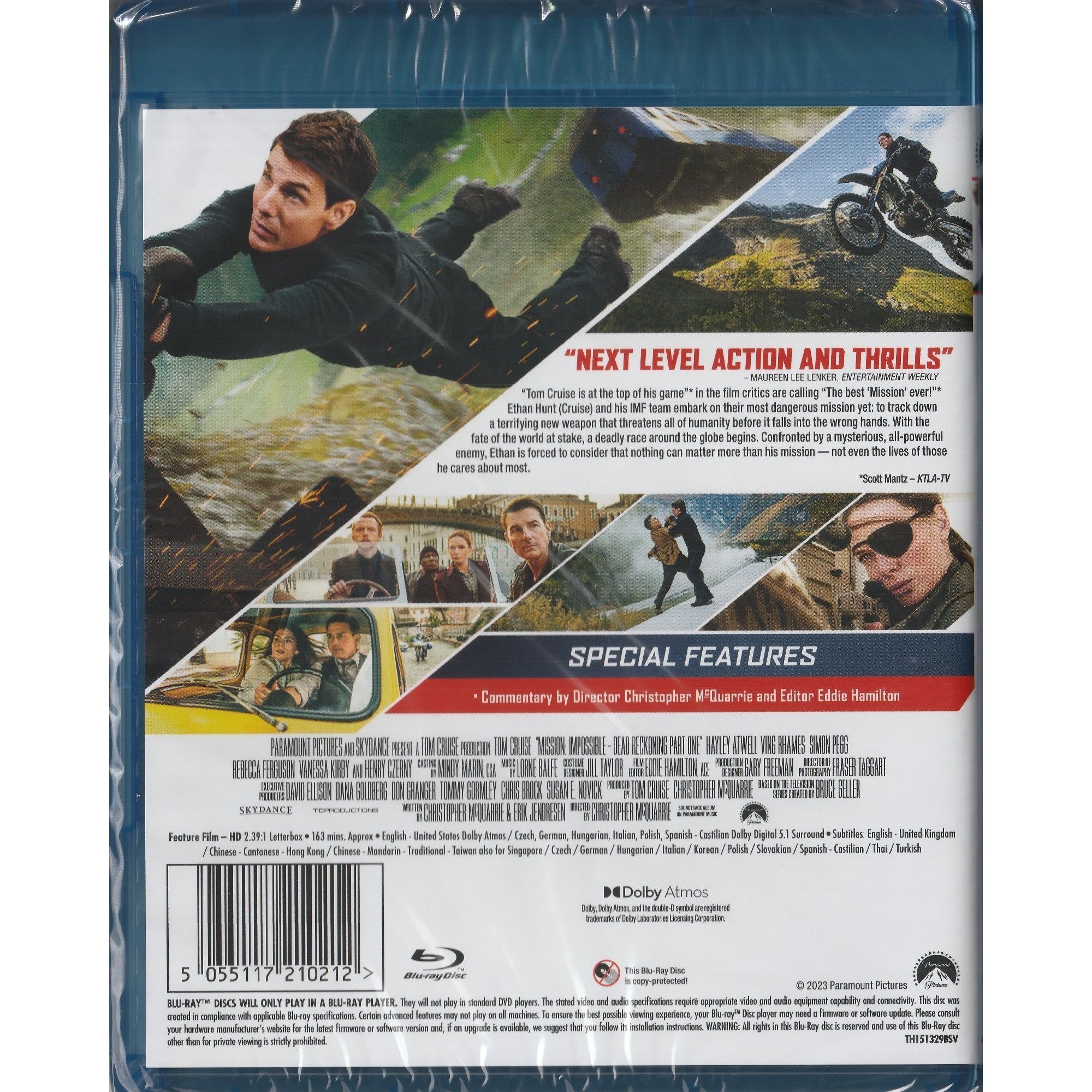 Mission: Impossible – Dead Reckoning Part One (2023) (Blu-ray)