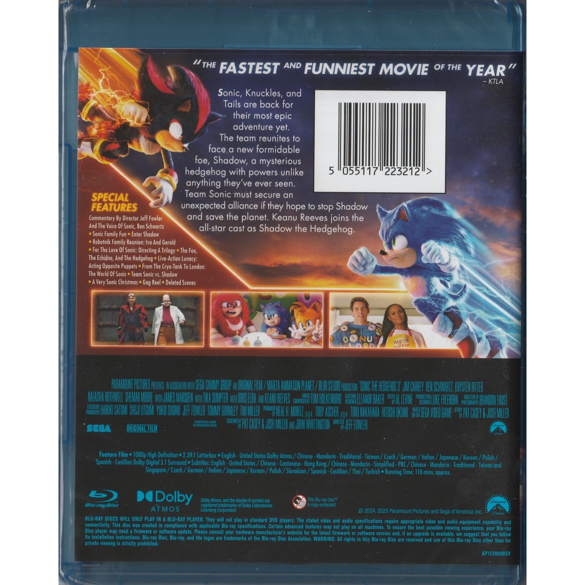 超音鼠大電影3 (2024) (Blu-ray) [訂貨]