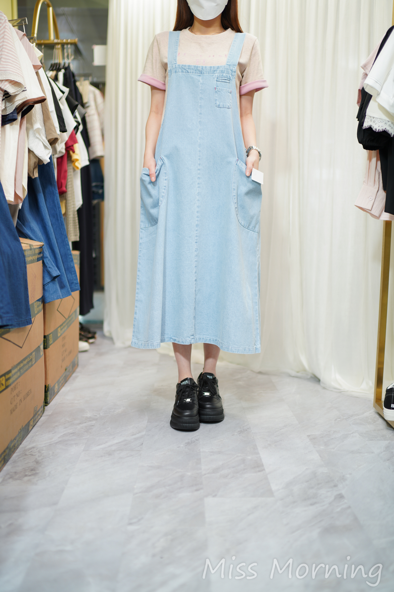 吊帶牛仔OPS(14639)