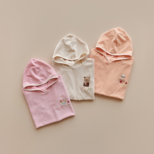 25S/S DTD夏日冰淇淋人物系列-多用途披風浴袍