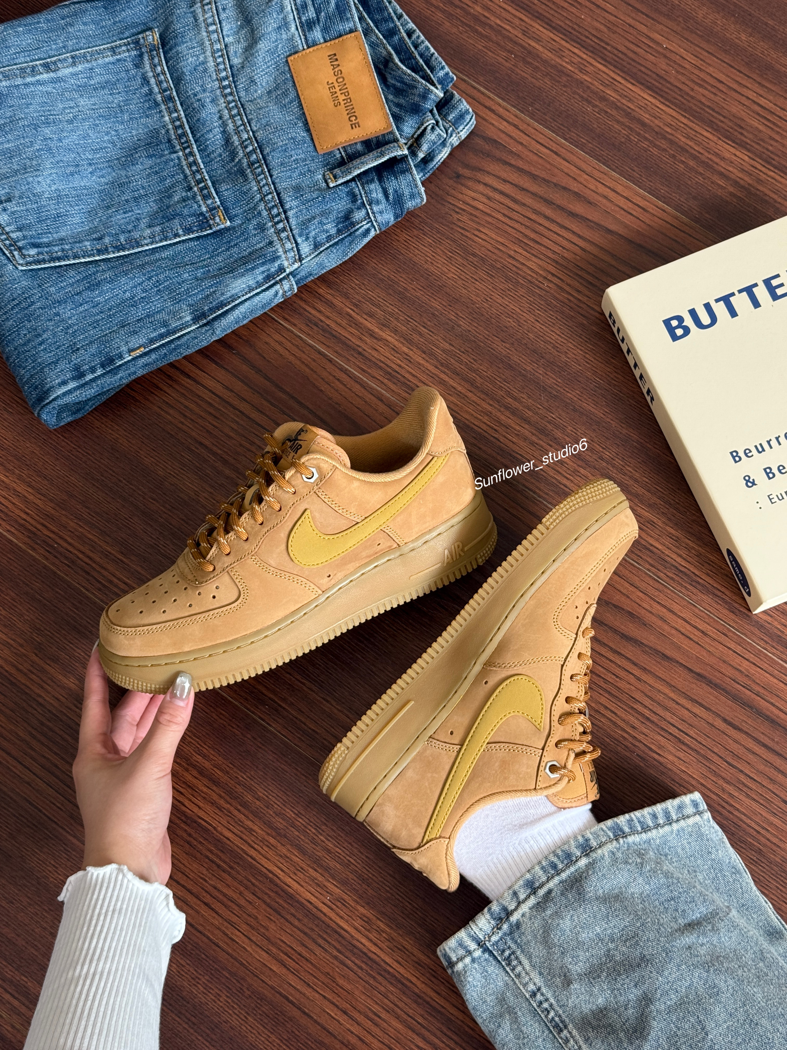 Nike Air Force 1 AF1 卡其色 淺棕色 麂皮 女款 成人款 FZ7372-200/預購