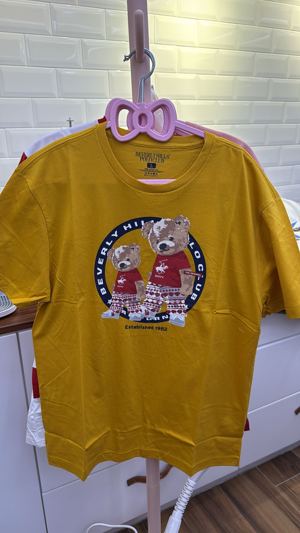 【現貨】Beverly Hills Polo LL0607523 短袖上衣(黃色)(G074-34)