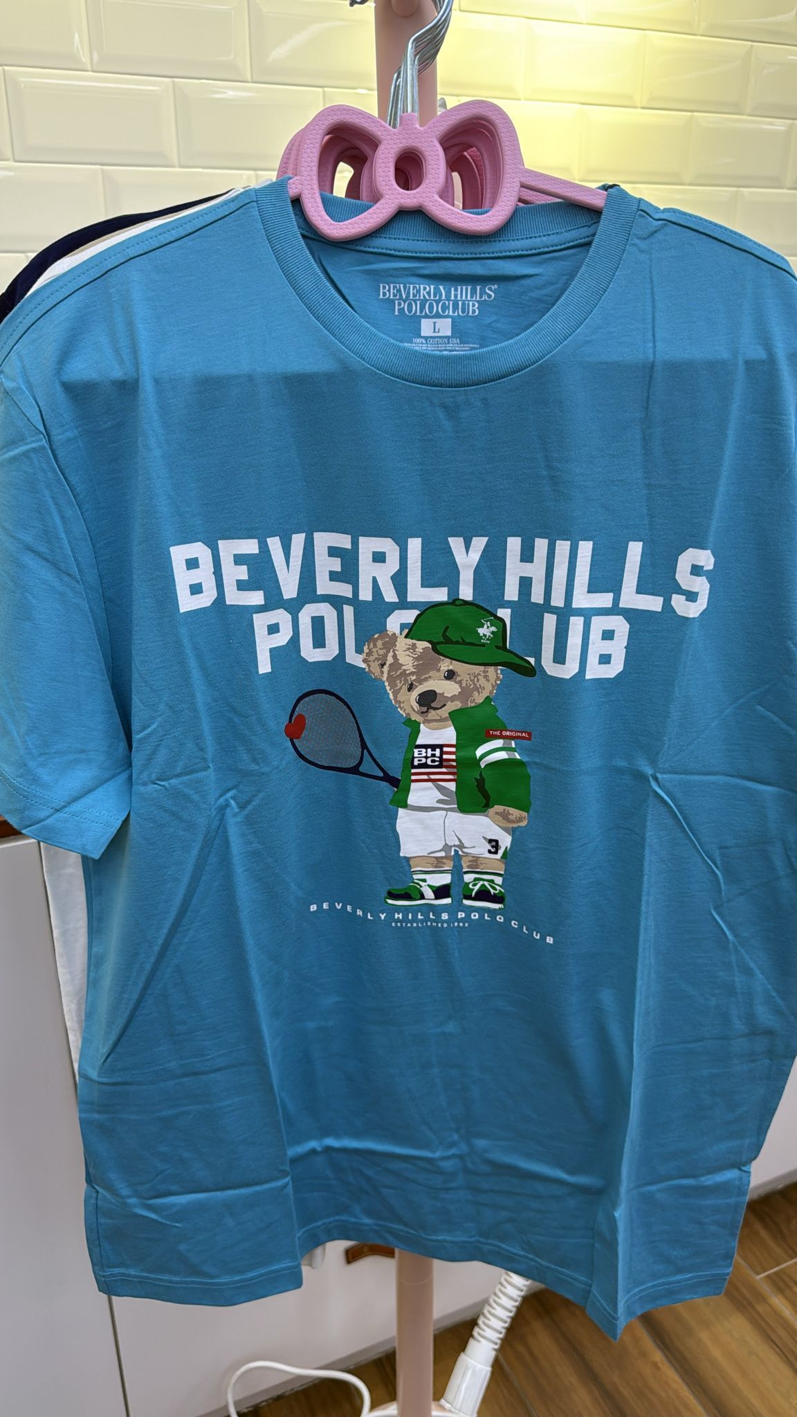 【現貨】Beverly Hills Polo LL0607526 網球熊仔短袖上衣( G047-72)