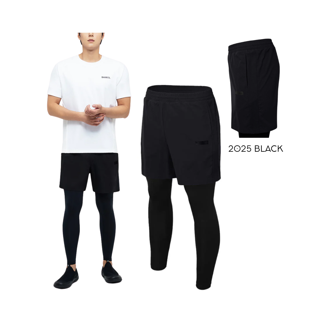 ▲BARREL 基礎男款兩件式防曬長褲 2025全黑