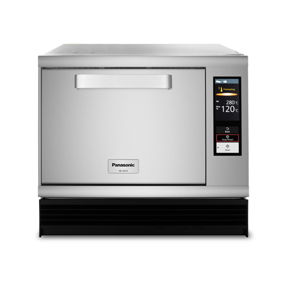 樂聲 Panasonic   NE-SCV2‧商用多功能高速爐‧10公升‧(混合式微波、焗爐及電吹風焗爐)‧香港行貨,香港及澳門原廠1年保養‧