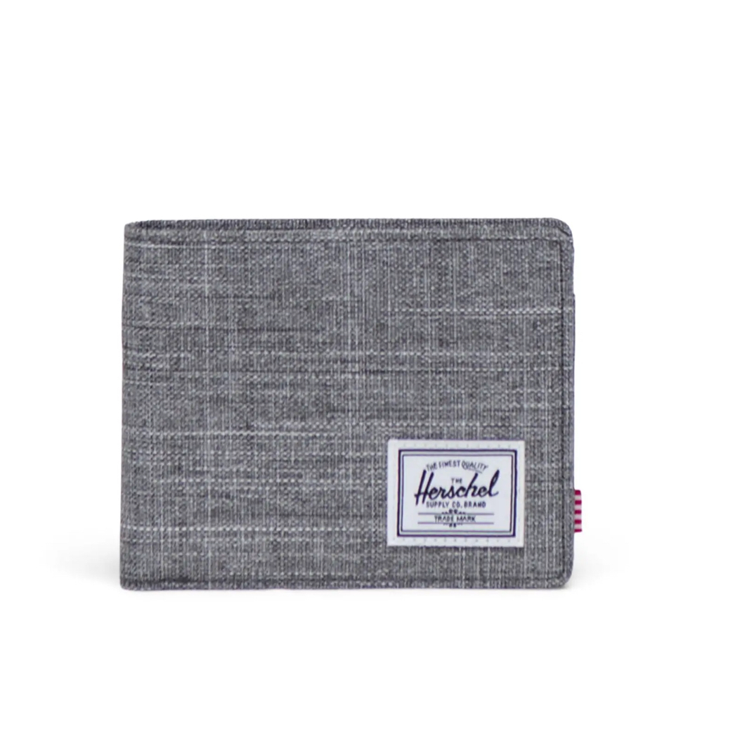 Herschel Roy Coin Wallet - Raven Crosshatch
