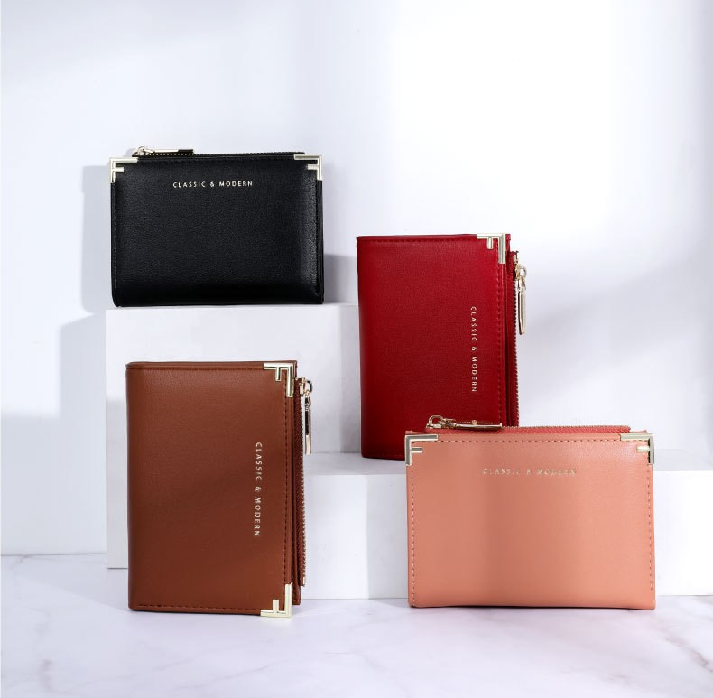 Trendy Short Minimalist Multi-slot Wallet