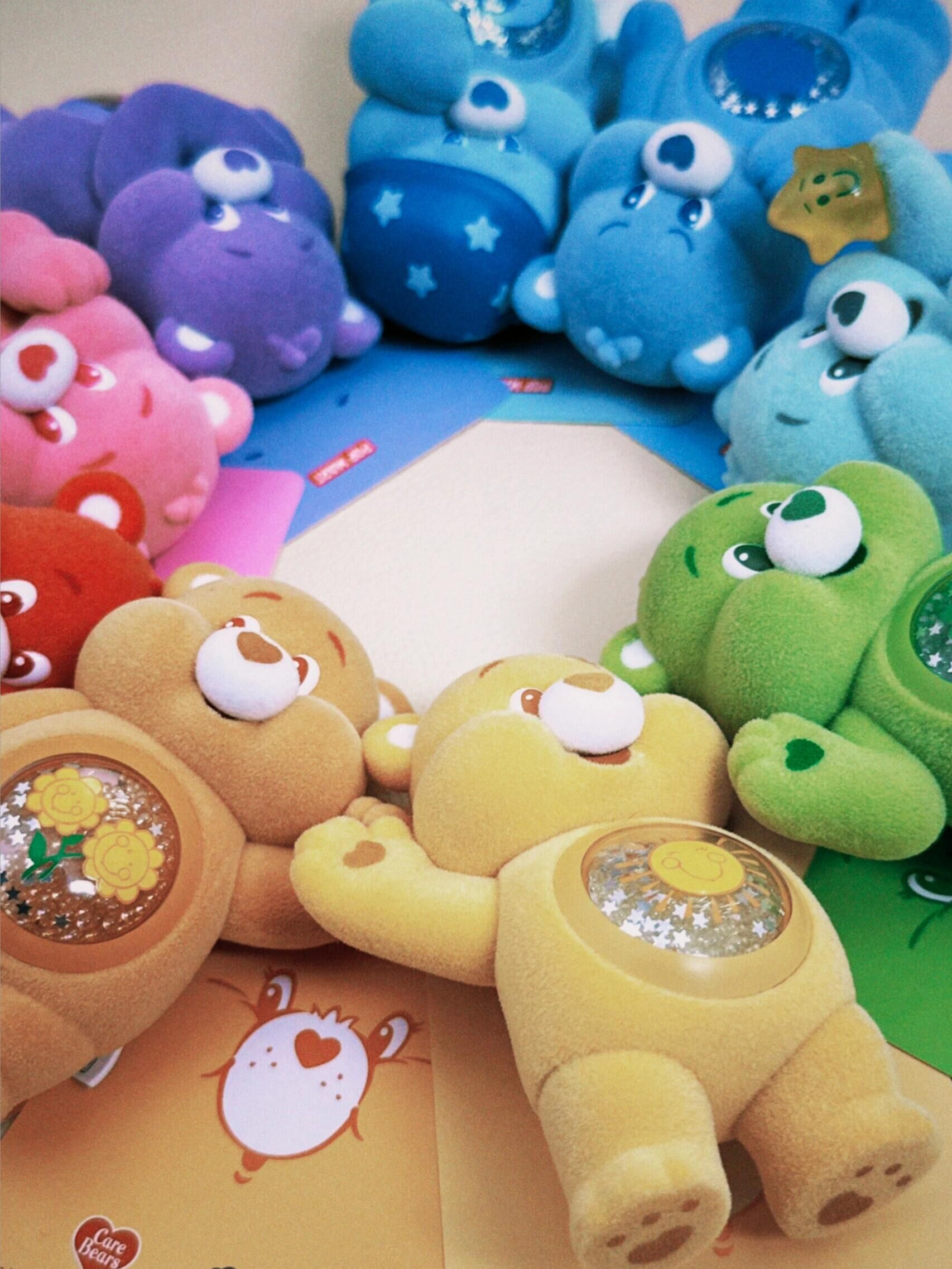 POPMART 泡泡馬特 x Care Bears 繽紛擁抱系列公仔 植絨公仔 多巴胺 彩虹熊 流沙熊 9+1款/預購