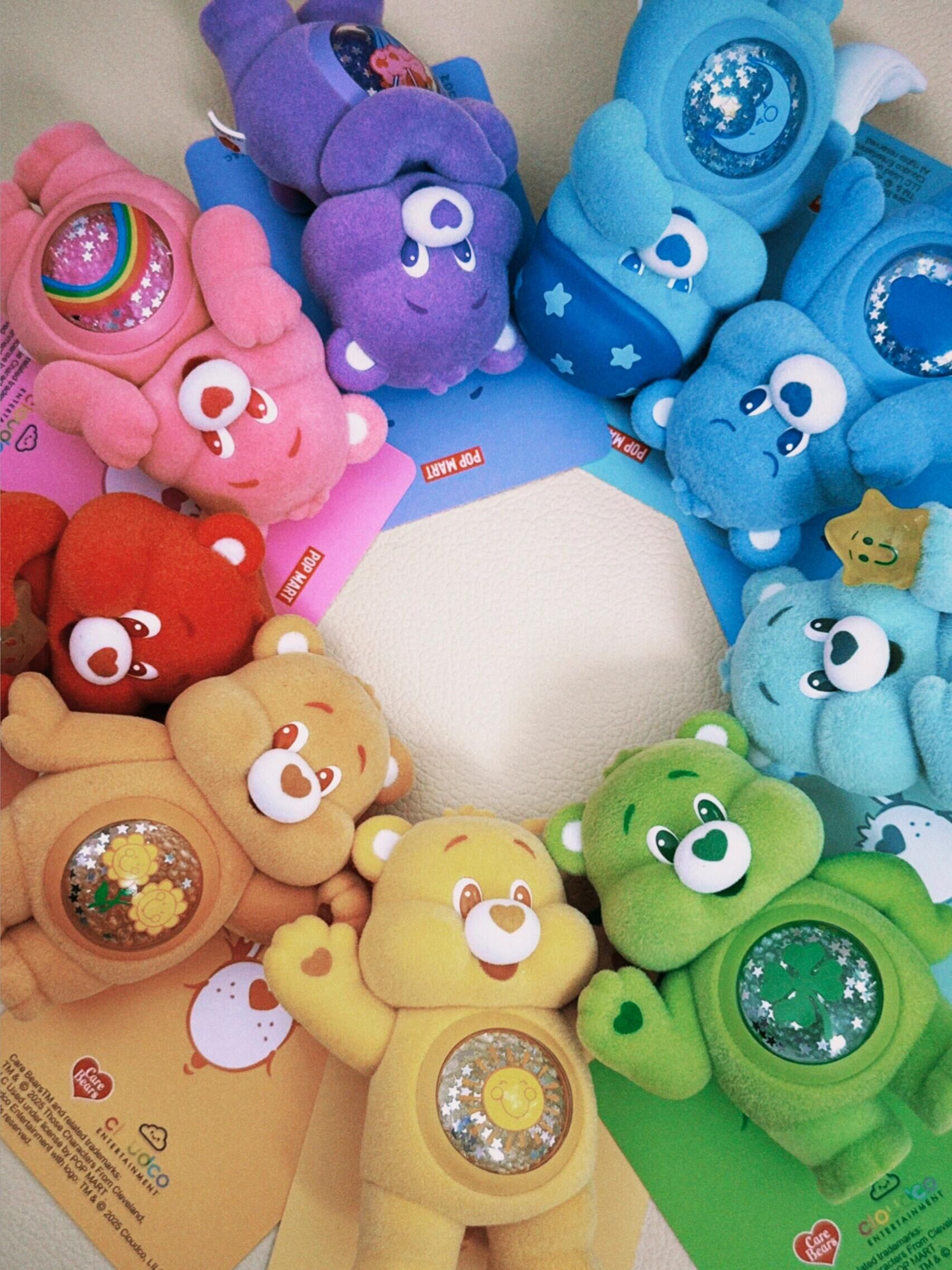 POPMART 泡泡馬特 x Care Bears 繽紛擁抱系列公仔 植絨公仔 多巴胺 彩虹熊 流沙熊 9+1款/預購
