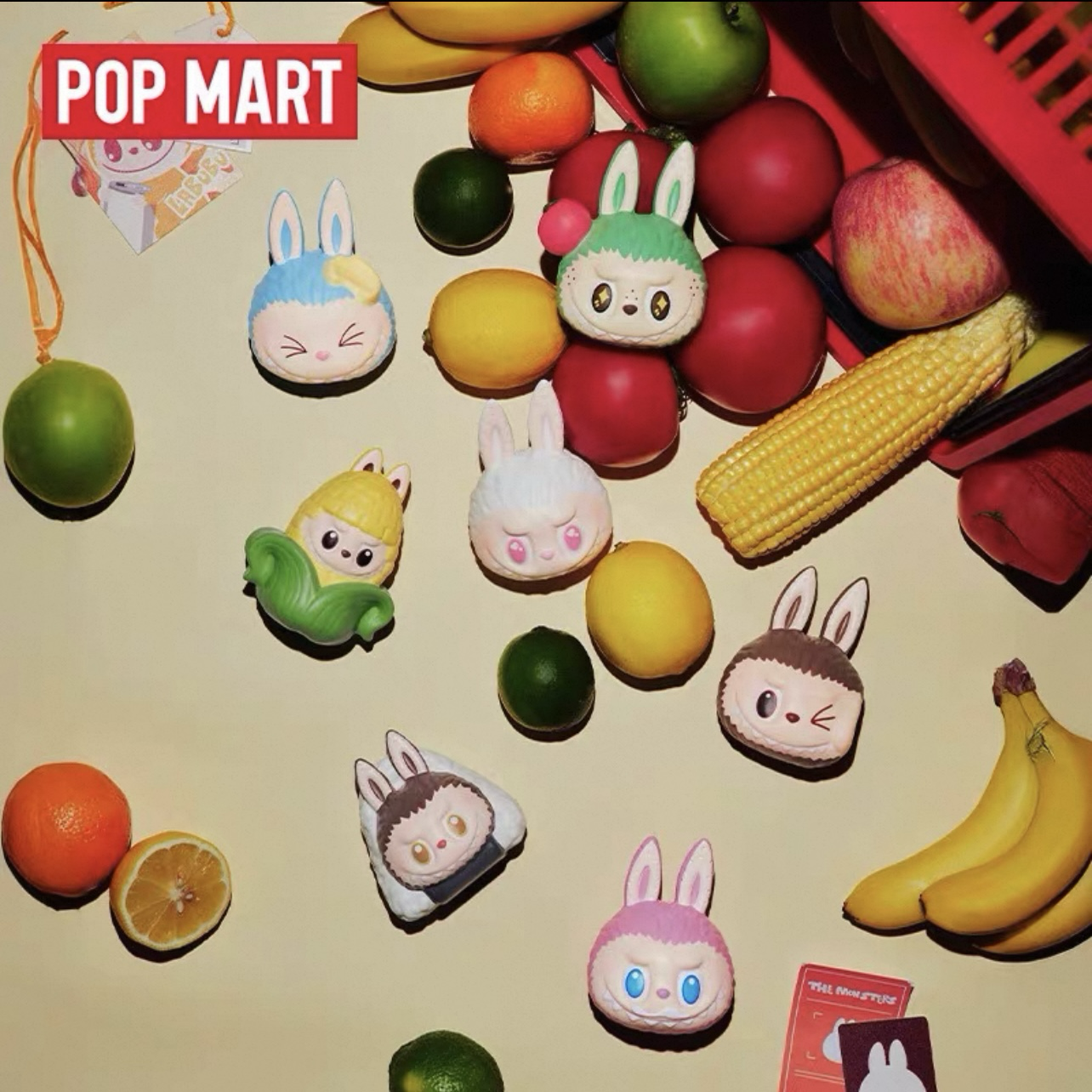 POP MART 泡泡瑪特 POPMART THE MONSTERS LABUBU 拉布布 搞怪便利店系列-紓壓捏捏掛件 吊飾 盲盒