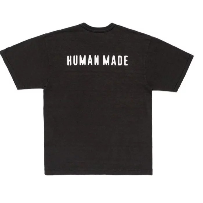 2025SS HUMAN MADE GRAPHIC T-SHIRT 左胸LV愛心 背後字體 短T 現貨 HM29TE005