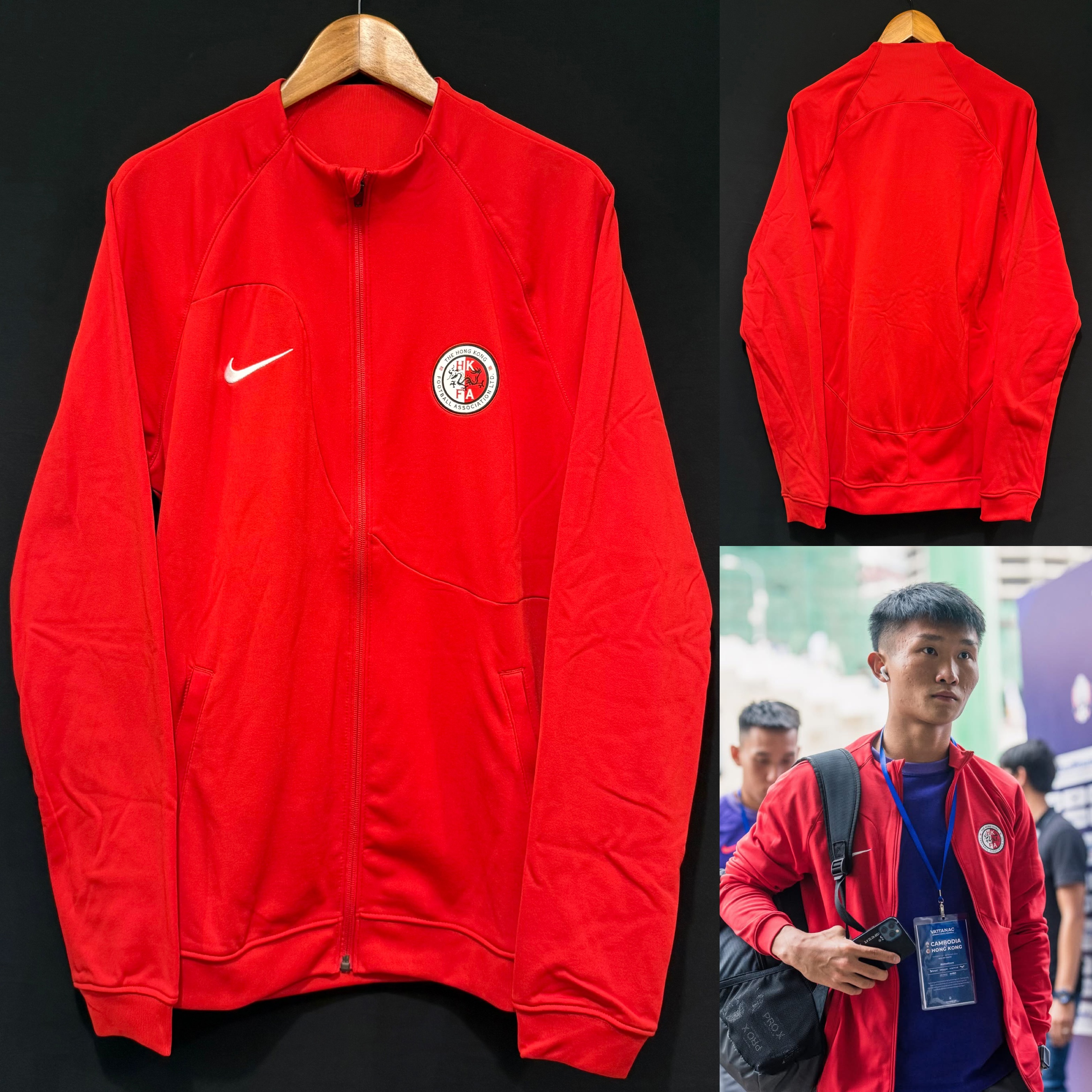 (Player Issue) Hong Kong Football Team 2023-2024 Nike Player Issue Jacket
