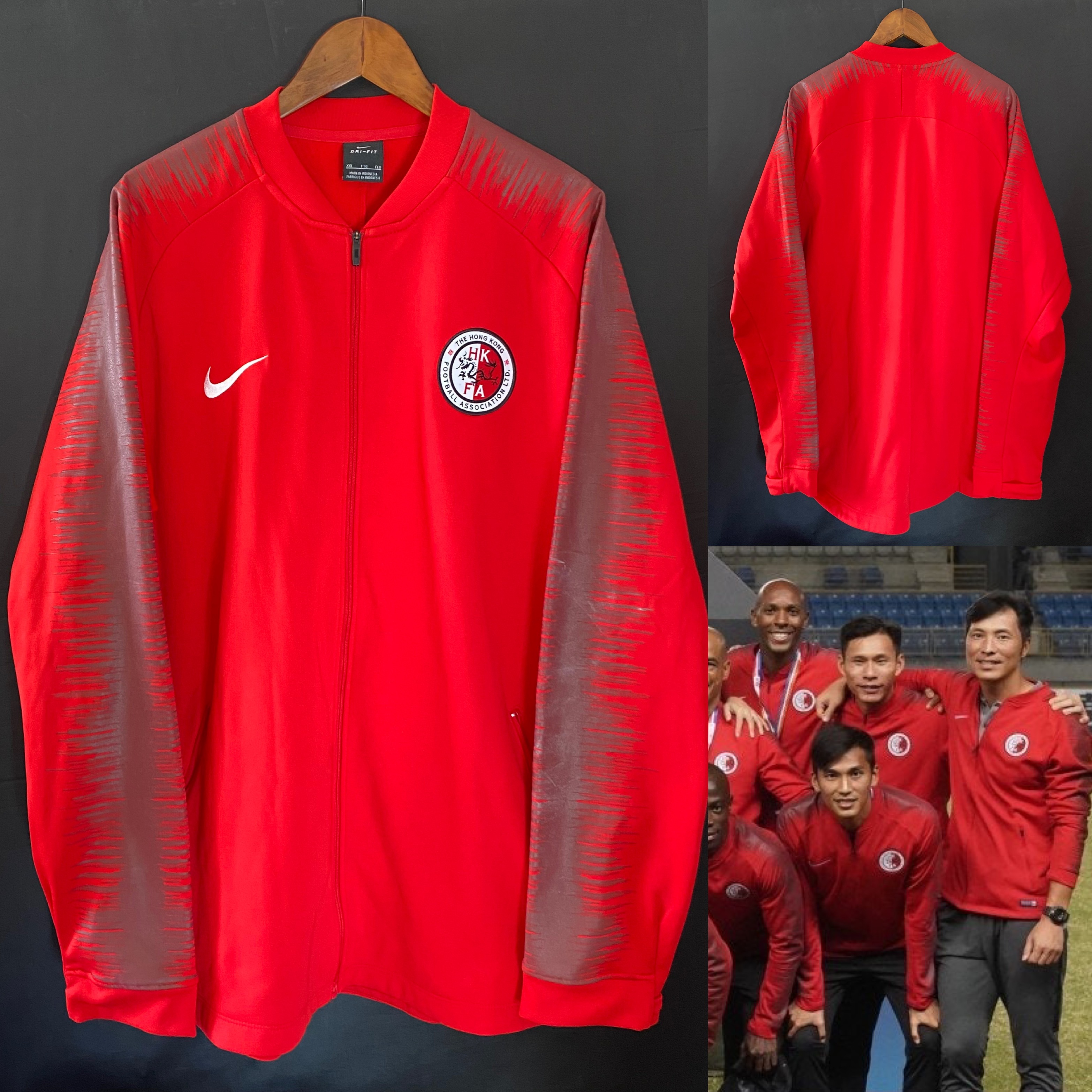 (Player Issue) Hong Kong Football Team 2018-2020 Nike Player Issue Jacket