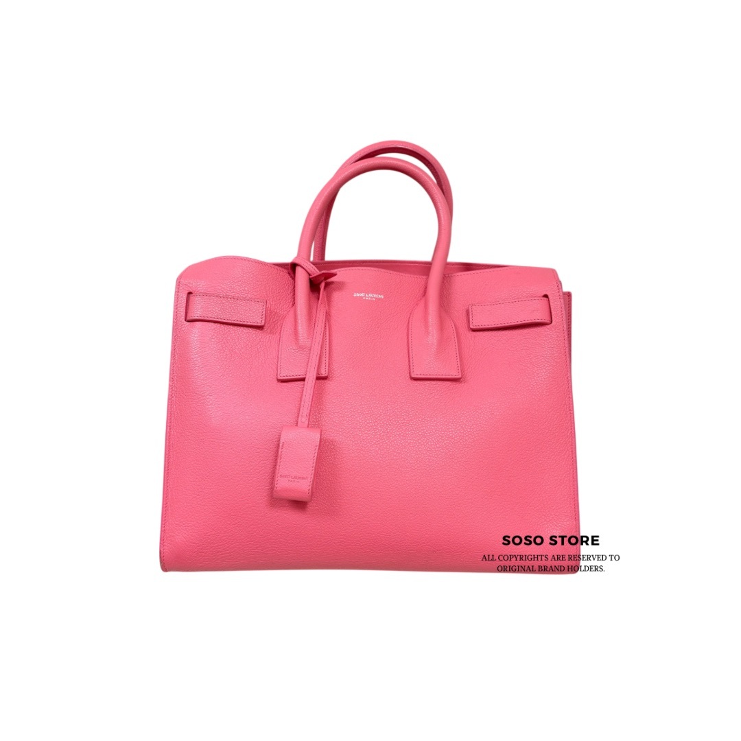 YSL Sac De Jour Bag - Pink / Shw